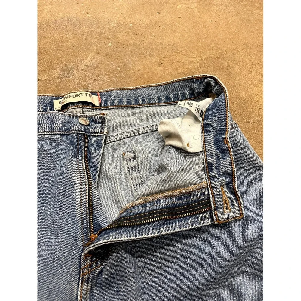 VTG Levi's 560 Comfort Fit Jeans Men 36x34 Blue Denim Stonewash Cotton High Rise